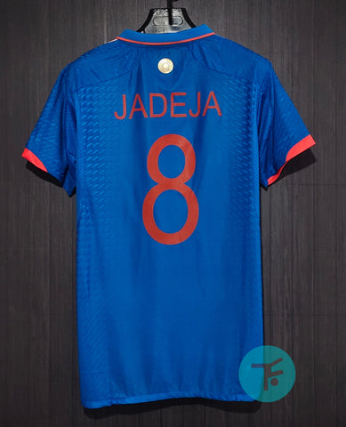 Printed : Indian CRICKET ODI Jersey in Authentic Quality with Jadeja 8 print