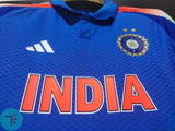 India Cricket ODI 2025 Jersey in Authentic Quality - Without Dream 11