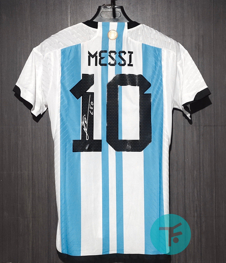 Messi shirt gets printed for 2022 FIFA World Cup™️ final