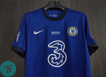 Chelsea Home Retro T-shirt 20/21, Showroom Quality with UCL badges