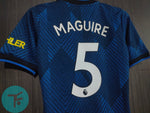 Printed: Maguire-5 Manchester United Third T-shirt 21/22, Authentic Quality with EPL Badge