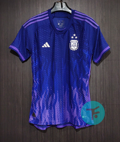 Argentina Away 2023 T-shirt (3star), Authentic Quality