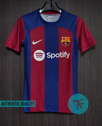 Barcelona Home T-shirt 23/24, Authentic Quality