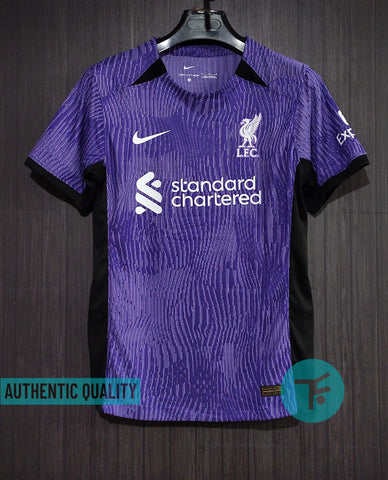 Liverpool Third T-shirt 23/24, Authentic Quality with EPL Font