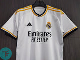 Printed : Real Madrid Home T-shirt 23/24, Showroom Quality with Vini Jr 7 print