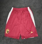 Belgium Maroon White First Copy Shorts