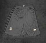 Real Madrid Grey First Copy Shorts