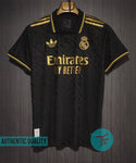 Real Madrid Concept Black - Golden T-shirt 24/25, Authentic Quality