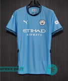 Manchester City Home T-shirt 24/25, Authentic Quality