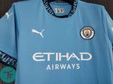 Manchester City Home T-shirt 24/25, Showroom Quality