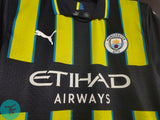 Manchester City Away T-shirt 24/25, Authentic Quality in EPL Font