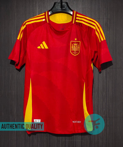 Spain Home 2024 Euro T-shirt, Authentic Quality