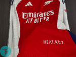 FULL HAND : Arsenal Home T-shirt 24/25, Authentic Quality with EPL Font