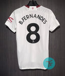 Printed: Manchester United Third T-shirt 23/24, Showroom Quality with B. Fernandes 8 print