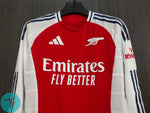 FULL HAND : Arsenal Home T-shirt 24/25, Authentic Quality with EPL Font