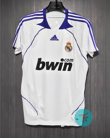 Real Madrid 2007/08 Classic Home Retro