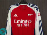 Arsenal Home Full sleeve T-shirt 24/25, Showroom Quality with EPL Font