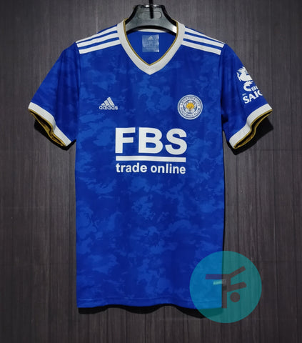 Leicester City Home T-shirt 21/22, Showroom Quality