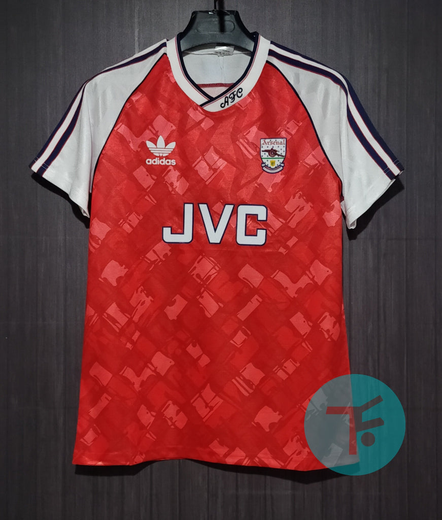 Arsenal 1990-92 Home Shirt – Premier Retros
