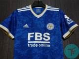 Leicester City Home T-shirt 21/22, Showroom Quality