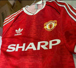 Manchester United 1990/92 Classic Home Retro