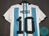 Argentina Home 2023 T-shirt (3star), Authentic Quality