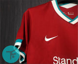 Liverpool Home T-shirt 20/21, Showroom Quality with Club Font