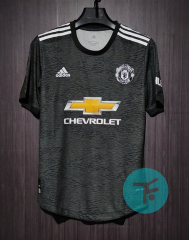 Manchester United Away T-shirt 20/21, Authentic Quality with Club/ Epl font