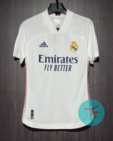Real Madrid Home T-shirt 20/21, Authentic Quality