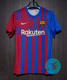 Barcelona Home T-shirt 21/22, Authentic Quality