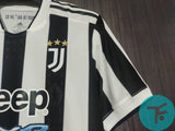 Printed: Ronaldo-7 Juventus Home 21/22, Authentic Quality with Serie A Badge