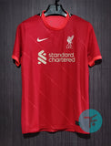 Liverpool Home T-shirt 21/22, Showroom Quality with EPL Font