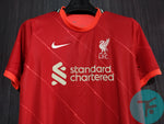 Liverpool Home T-shirt 21/22, Showroom Quality with EPL Font
