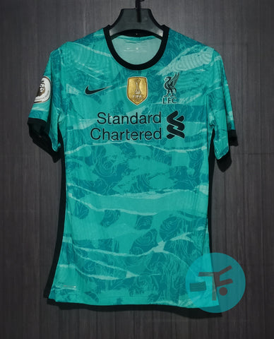 Liverpool Away T-shirt 20/21, Authentic Quality with EPL Font