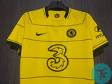 Chelsea Away T-shirt 21/22, Showroom Quality with EPL Font