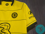 Chelsea Away T-shirt 21/22, Showroom Quality with EPL Font