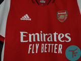 Arsenal Home T-shirt 21/22, Authentic Quality with EPL Font