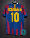 Barcelona Home 2005/06 UCL Winning Retro(with revised Nike logo position)