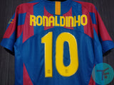 Barcelona Home 2005/06 UCL Winning Retro(with revised Nike logo position)