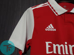 Arsenal Home T-shirt 22/23, Authentic Quality with EPL Font