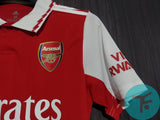 Arsenal Home T-shirt 22/23, Authentic Quality with EPL Font