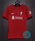 Liverpool Home T-shirt 22/23, Authentic Quality with EPL Font