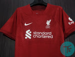 Liverpool Home T-shirt 22/23, Authentic Quality with EPL Font