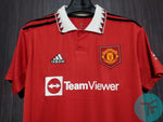 Women: Manchester United Home T-shirt 22/23, Showroom Quality with EPL / Club  Font