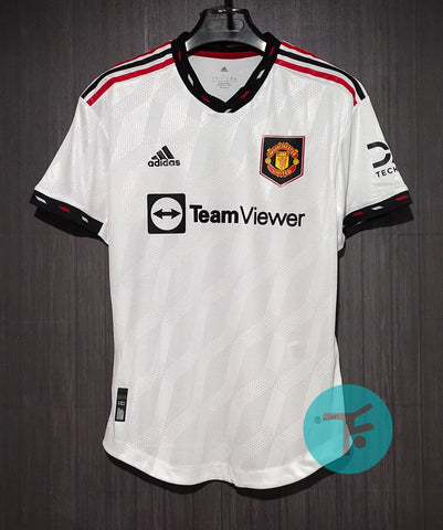 Manchester United Away T-shirt 22/23, Authentic Quality with EPL Font