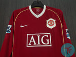 Manchester United 2006-07 Classic Home Retro in Full sleeves