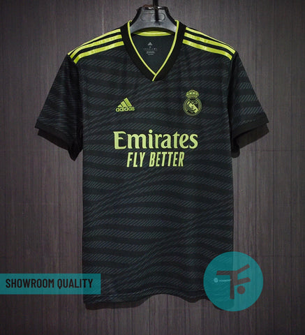 Real Madrid Third T-shirt 22/23, Showroom Quality