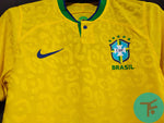 Brazil Home 2022 FIFA WC T-shirt, Authentic Quality