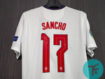 Printed: Sancho England Home Euro T-shirt with Euro badges, Showroom Quality