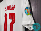 Printed: Sancho England Home Euro T-shirt with Euro badges, Showroom Quality